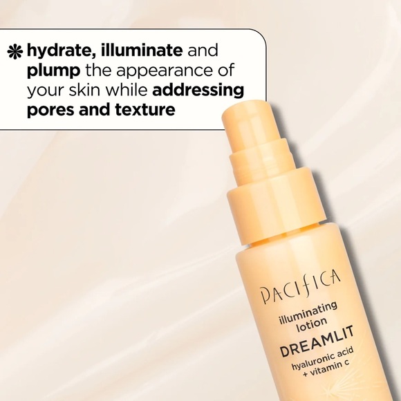 Pacifica HYDRODEW MUCIN Moisturizer + DREAMLIT ILLUMINATING Lotion + BRAND NEW - Picture 5 of 5